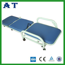 Foldable hospital plastic-spray Accompany bed