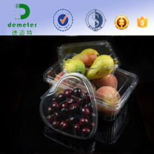 Empacotamento plástico de Punnet do fruto do animal de estimação do armazenamento do mirtilo da uva da morango