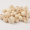 DIY Wood Beads round 4/6/8mm