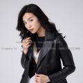 Lady Stylish Sheepskin Leather Jacket