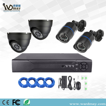 Systèmes de surveillance vidéo 4chs 4.0MP Kits NVR Poe