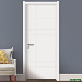 Luxury White Wooden Door Composite Wooden Door