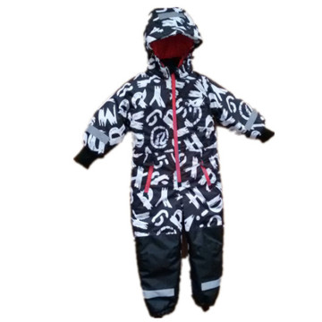 Buchstabe Hooded Reflective Waterproof Overalls / Overall / Regenmantel für Baby / Kinder