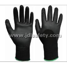 Nylon Work Glove with Knuckle Dipped PU (PN8010)