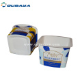 cube cup for yogurt with printing