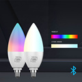 Bulbo de vela de LED inteligente sem fio E12