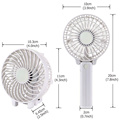 Foldable Battery Powered Fan for Outdoors or Travel