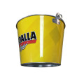 Stainless Galvanized Tin Ice Bucket With Bottle Opener