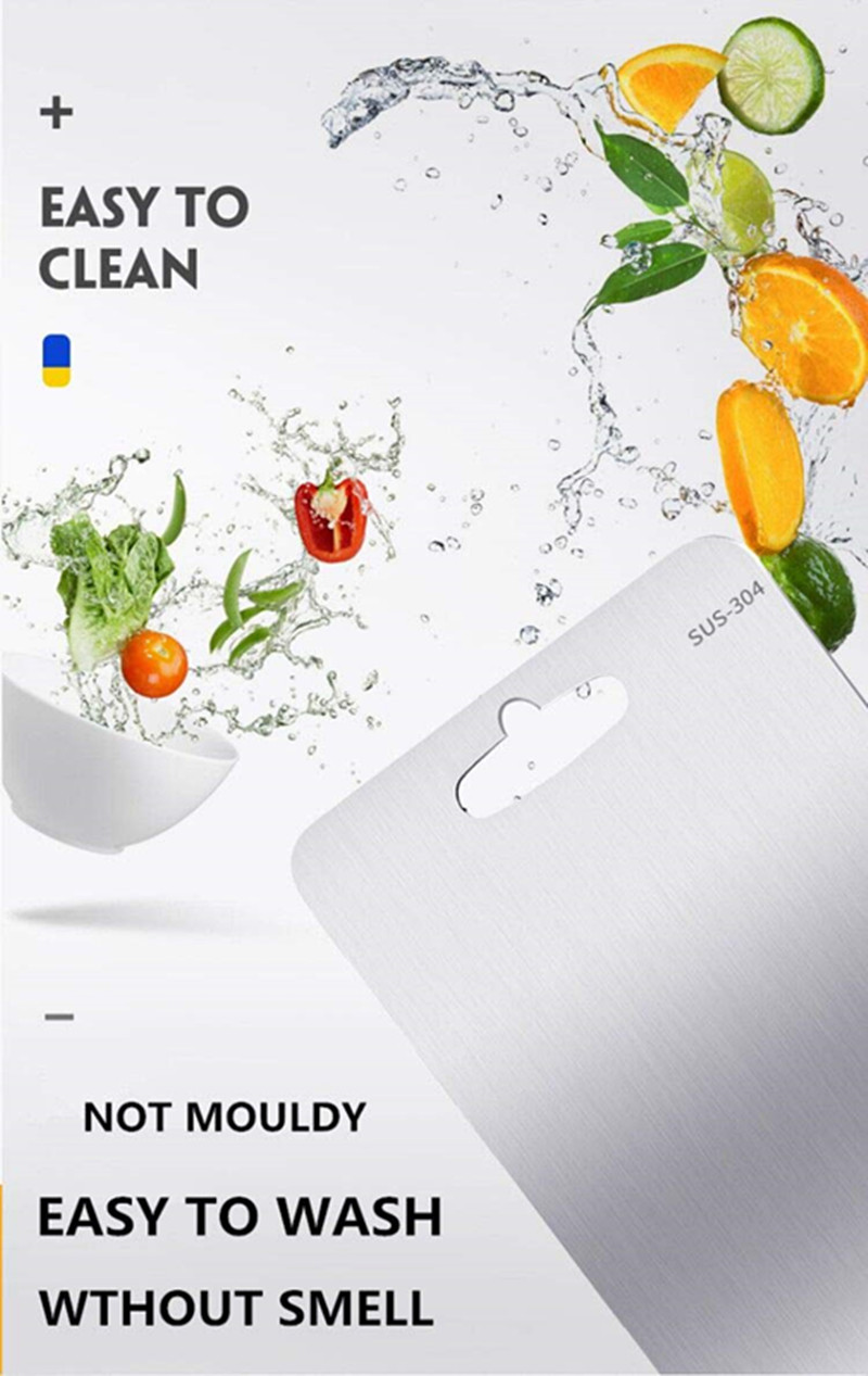 Modern Stainless Steel Cutting Board