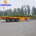 3 Axis 40ft Skeleton Container Trailer