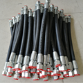 Coiled High pressure Hydraulic Hose