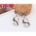 Sapphire Fashion Silver Jewelry Earrings Producteur Teenage Fashion Jewelry