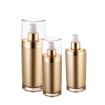 15ml 30ml cylinder shape plastic acrylic lotion bottle