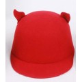 2014 New Fashion Cute Cat ears Pure wool hat Flat brim Fedoras Women Men Hat