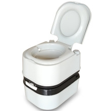Toilette portable en plastique 24L Toilette HDPE