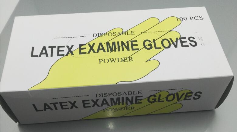 latex examination gloves