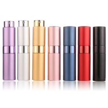 Atomizer Twist Aluminum Travel Glass Perfume Bottle