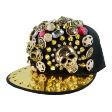 Sourcing fashion snapback spike rivet cap