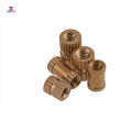 knurled thread brass insert nut