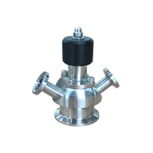 Sanitary aseptic sampling valve