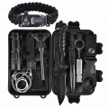 set with rope professional survival gear kit