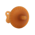 Nano Silver Mushroom Silicone Baby Teething Toy