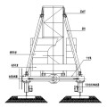 QTZ125 TC6515 10t Передвижной башенный кран