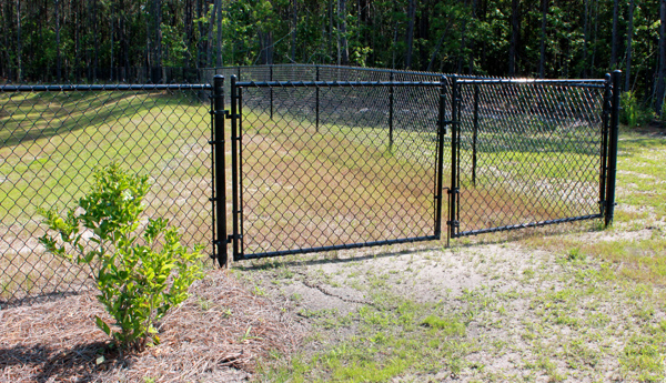 Chain Link Fence gate