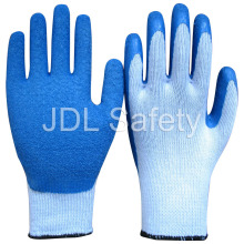 Latex Work Glove of Colorful Coating (LY3013) (CE Approved)