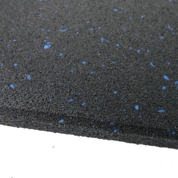 15mm Gym Rubber Mat With Blue Fleck