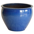 Vaso de flores de cerâmica envidraçado vasos modernos vineyarda pote