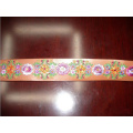 Lastest design leather belt embroidery designs needlepoint belt