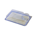 Plastic blister for medical instrument packaging