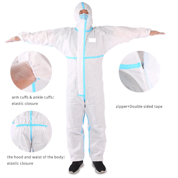 Multiguard Disposable Overalls Hood  Booties anti-virus