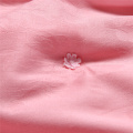 Tribute satin cotton and silk quilt-pink jade