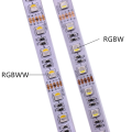 4 lumières de bande LED de changement de couleur RGBW