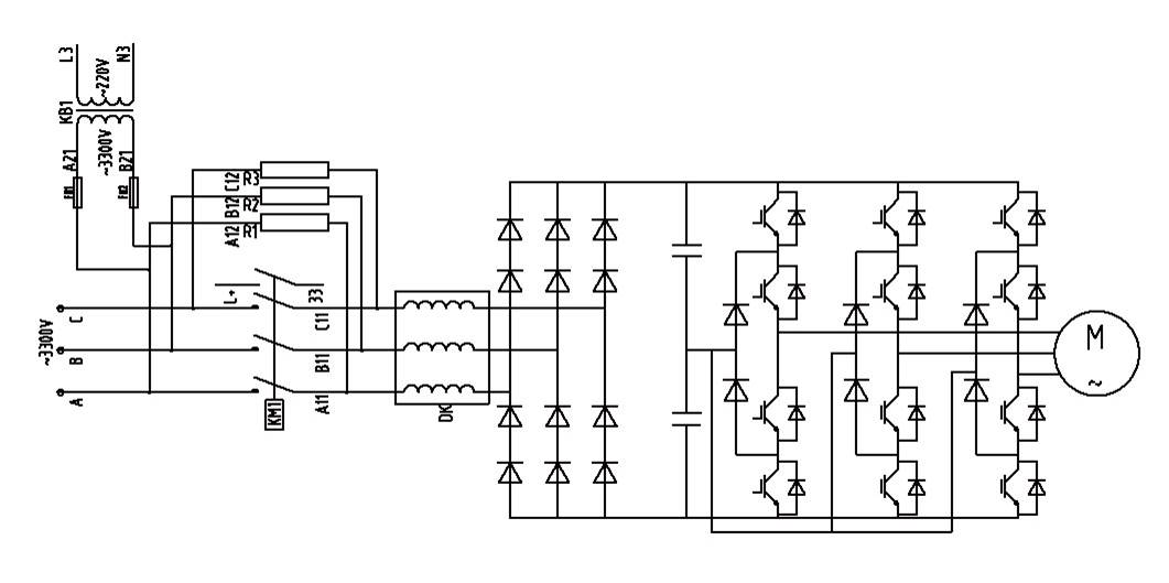 Schematic Diagram of Explosion Proof VFD Motor