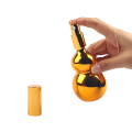 golden electroplating 20ml gourd shape glass spray bottles