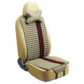 Asiento tapa forma plana lados doble uso con ropa marcada y Pleuche-rojo