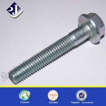 Fabriqué en Chine Bonne qualité Zinc Fini Hex Flange Bolt