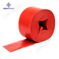 6 inch red water pumps layflat hose pipe