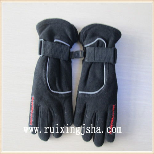 boys full finger fleece gloves