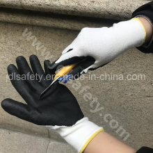 ANSI coupe les gants de travail du niveau A2 avec enduit de Nitrile