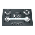 5 Burners Tempered Glass Surface Gas Hob