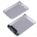 2.5 &quot;plata de aluminio USB2.0 SATA a HDD USB Case