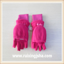 Children's cut finger earflap gloves