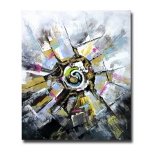 Original Created Abstract Oil Painting