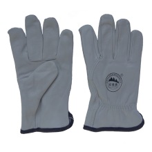 Guantes de cuero de grano de cabra Guantes de conducción