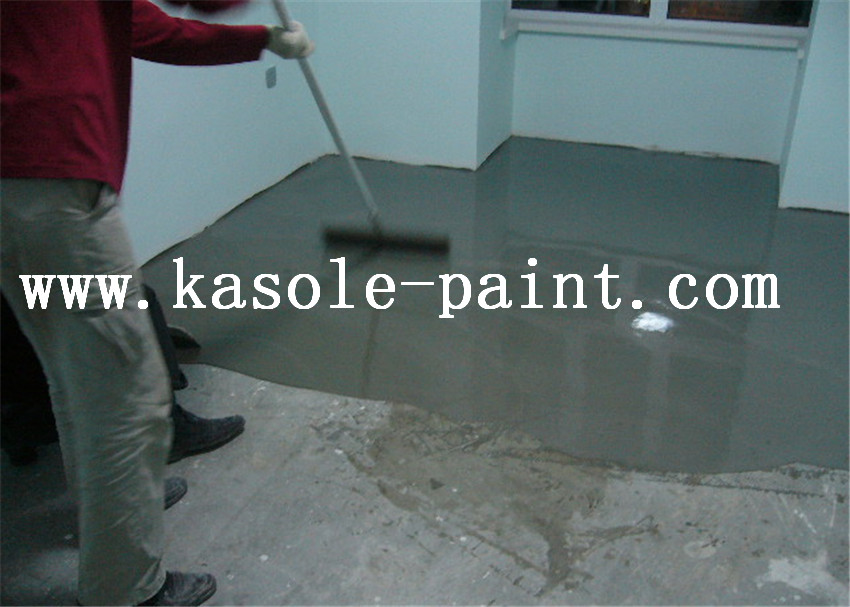 self leveling cement floor