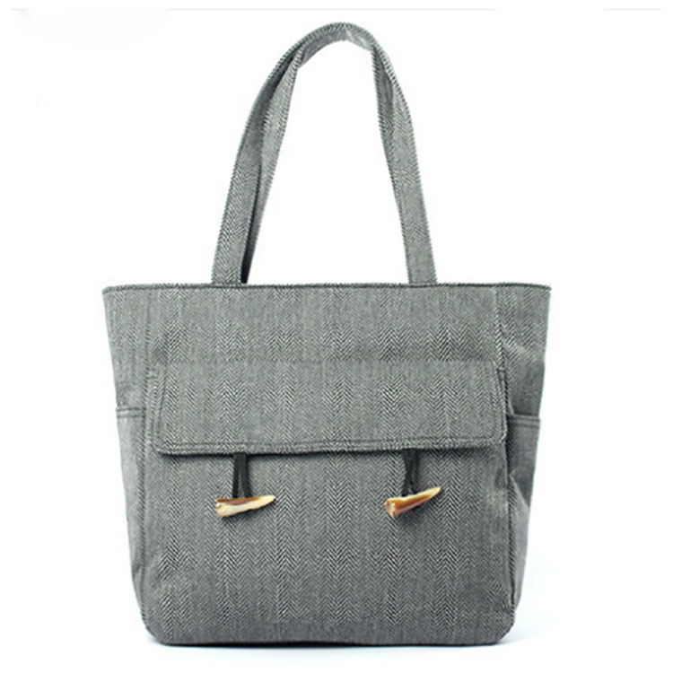 Zipper Tote Bag